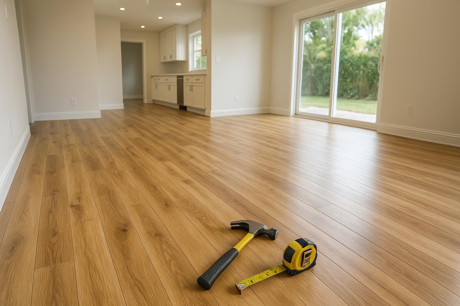 Flooring Installation service by Sterling ADU Builders